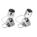 180 Rotated Stainless Steel Boat Deck Hinge Connector